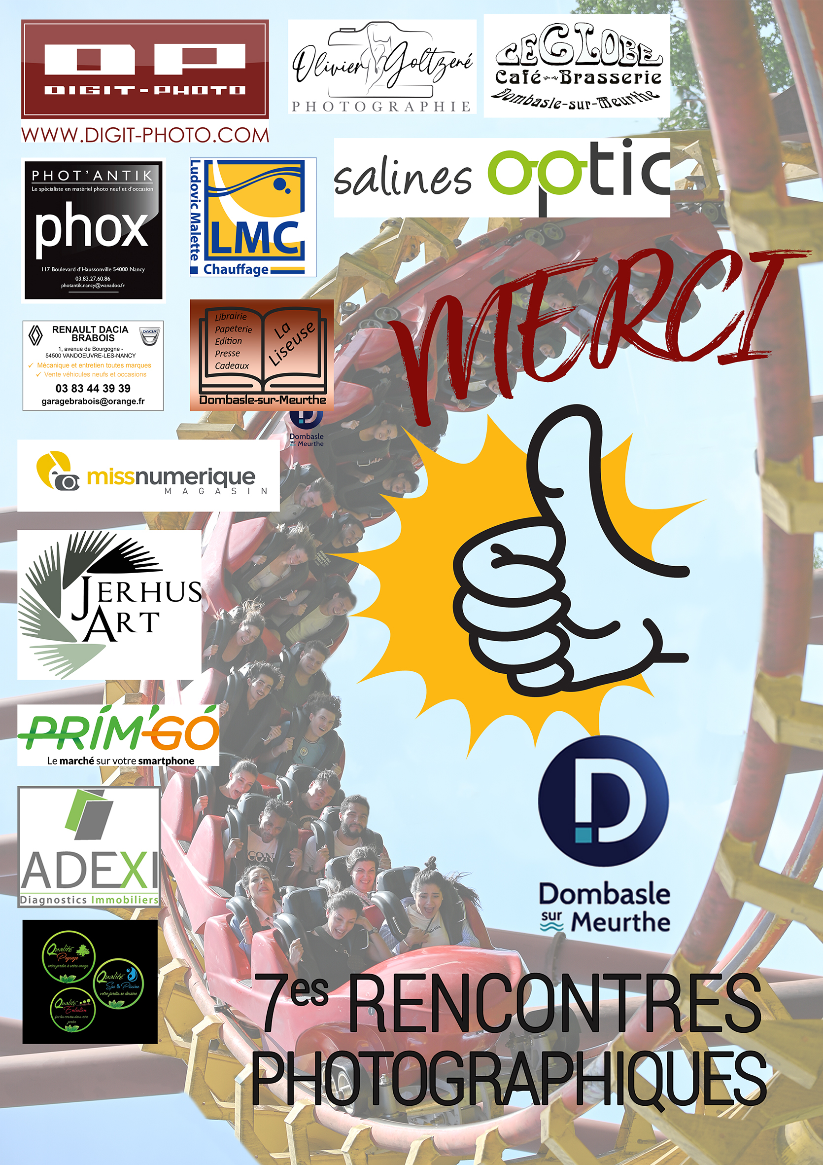 Nos sponsors aux 7es Rencontres photographiques